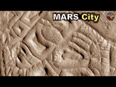 MARS City Found (Part 1) Roads and Structures - ArtAlienTV