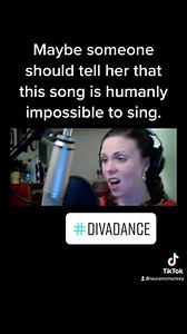 Blue Alien Diva Dance: Fifth Element Opera Singer