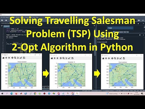Solving Travelling Salesman (TSP) Using 2 Opt Algorithm in Python
