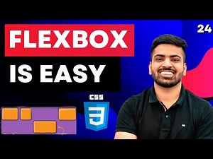CSS Course | Flexbox in CSS in One Video | Easy Tutorial | Complete Web Development Tutorial 24