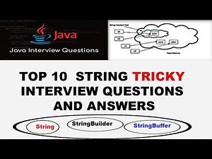Top 10 Java String interview questions and Answers in Hindi