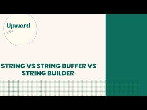 String vs StringBuilder vs StringBuffer | Java Interview Question