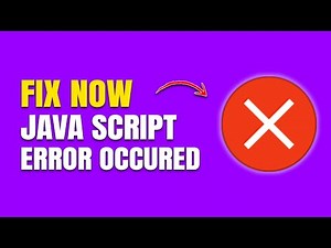 How to Fix "A JavaScript Error Occurred in the Main Process" (Easy Fix)