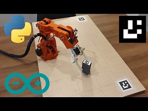 Optical pick and place robot arm with ArUco markers: part 2