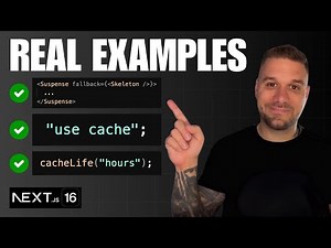 Next.js 16 NEW Feature: Cache Components in Action!