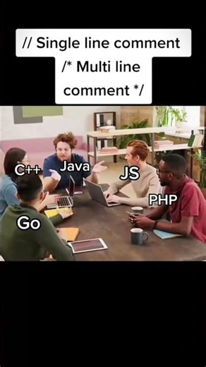 Comments: Other languages vs Python #techhumor #programmingmemes #coding #engineer #ytshorts