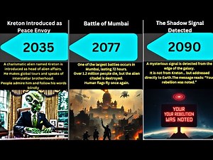 What If Aliens Invaded Earth? (2025–2100) Timeline of Humanity’s Rise & Fall