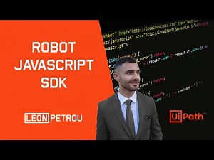 Trigger UiPath Processes From a Web App Using the Robot JavaScript SDK