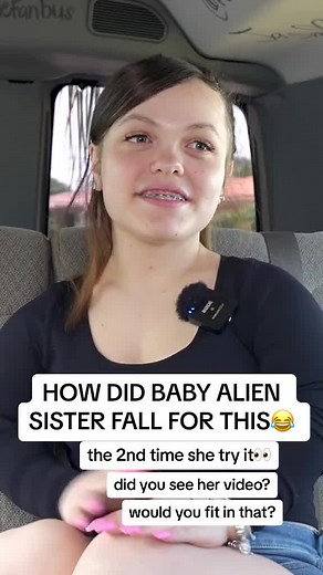 HOW DID BABY ALIEN SISTER FALL FOR THIS #BeautifulPeoples #babyalien #confessions #thefanbus #busconfessions #fambus #bus #fambush #foryou #fyp #foryoupage #fy #fypシ゚viral #viral #viralvideo #tiktok