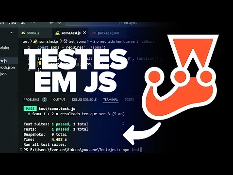 Testando Aplicações JavaScript com Jest: Guia Básico Passo a Passo - Como usar JEST
