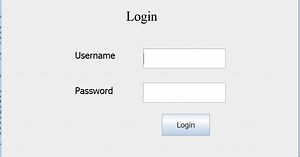 Login Form Java Swing with MySQL Database