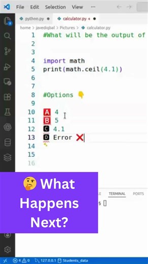 🤔 What Happens When You Run This Code?
