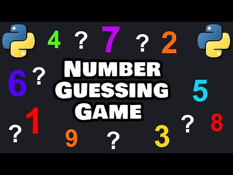 Let's code a Python NUMBER GUESSING GAME! 🔢