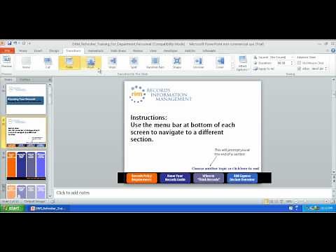Create Learning Module with PowerPoint - Part 1