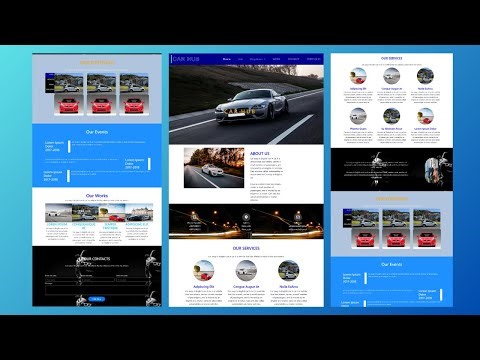 I Built a Car Website Using Only HTML CSS & JS 😱#frontenddeveloper #tutorial#coding#javascript#css3