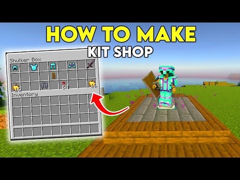 How to Make a Kit Shop in Minecraft Bedrock