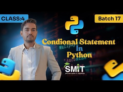 AI & Data Science Class 04 | Conditional Statements in Python | May 6, 2025 #Python #DataScience #AI