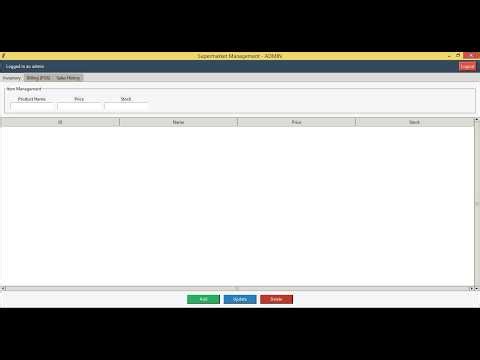 Supermarket Billing System Using Python