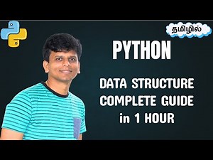 Python Data Structures (தமிழ்) 🔥 1 Hour Complete Guide | Array, Stack, Queue, Linked List