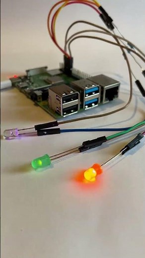 LEDs Lighting with Raspberry Pi: Python, gpiozero