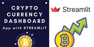 Cryptocurrency dashboard App with Streamlit [Python]