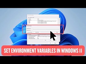 How to Set Environment Variables in Windows 11 | Step-by-Step Guide 2025