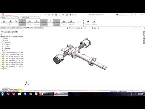 Introduction to Motion Analysis in SOLIDWORKS Simulation