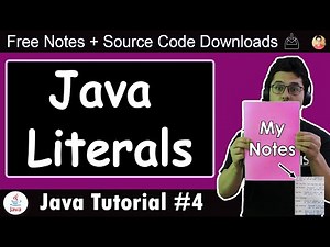 Java Tutorial: Literals in Java