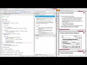 Factory System Discrete Event Simulation in Python (Process interaction)
