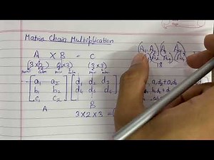 Dynamic programming | Matrix Chain Multiplication | Design and Analysis Of Algorithms (DAA) | Unit-3