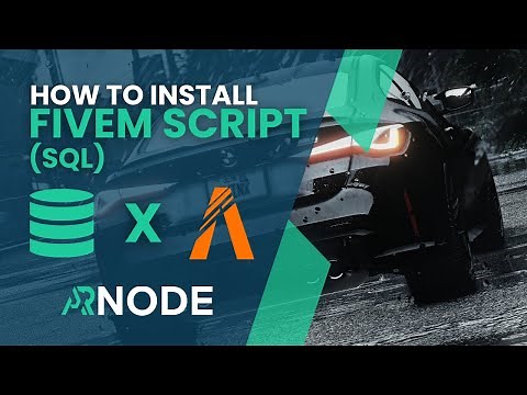 How to install scripts with SQL files in FiveM! | 2024 Guide - Airnode