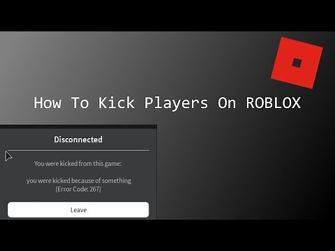 Learn How To Kick Players ROBLOX