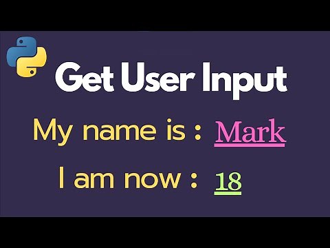 How to Get User Input in Python (very easy) 🐍