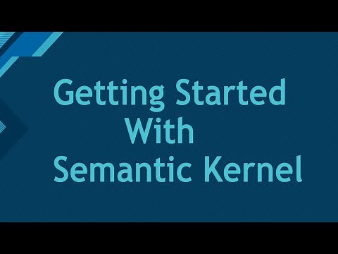 02. Getting Started With Semantic Kernel