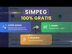 Aplikasi SIMPEG Sekolah 100% Gratis — Kelola Data Pegawai Tanpa Ribet