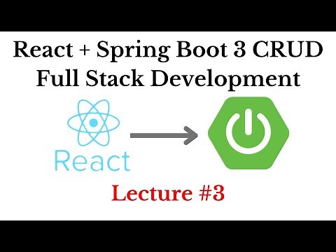 [NEW] React + Spring Boot CRUD Full Stack App - 3 - Configure MySQL Database in Spring Boot App
