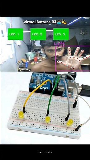 python opencv project | #arduino #python #opencv #electronic #computervision
