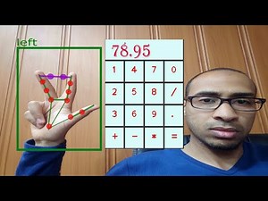 Virtual Calculator Based On OpenCV And Cvzone Using Python With A Full Source Code