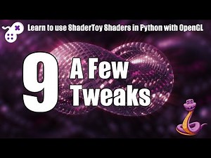 Learn to use ShaderToy Shaders in Python with OpenGL