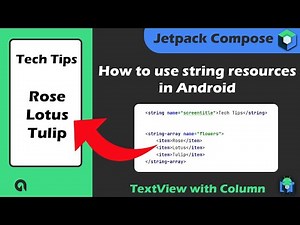 How to use String Resources in Android Jetpack Compose