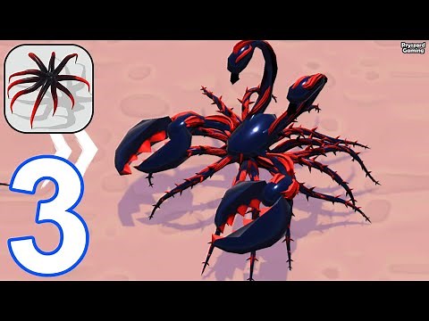 Alien Invasion - Gameplay Walkthrough Part 3 Max Alien Level Max Upgrade (iOS, Android)