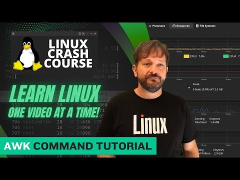 Linux Crash Course - awk