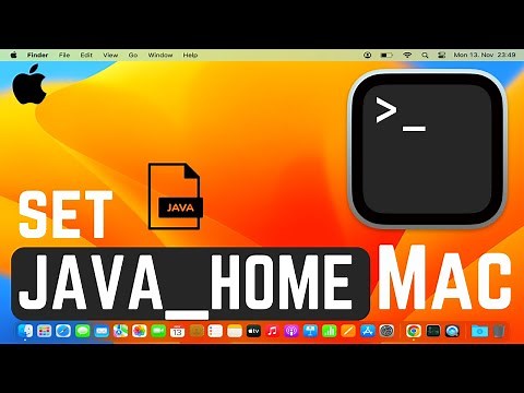 How to set JAVA_HOME on Mac | Setting up $JAVA_HOME on macOS