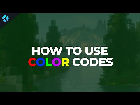 How to Use Minecraft Color Codes