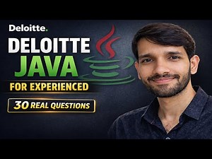 Deloitte Java Interview for Experienced | 30 Core Java Interview Questions & Answers