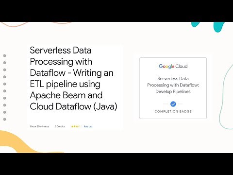 Serverless Data Processing with Dataflow-Writing ETL pipeline Apache Beam and Dataflow(Java)