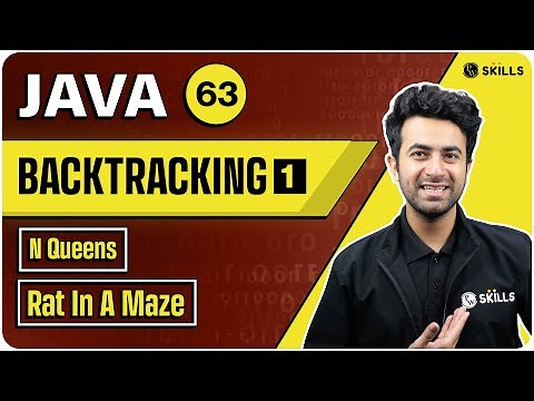 Backtracking - 1 | Lecture 63 | N Queens | Rat In A Maze | Java and DSA Course