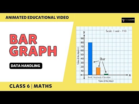 Bar Graph - Data Handling | Part 1/4 | Class 6 Maths | TicTacLearn English