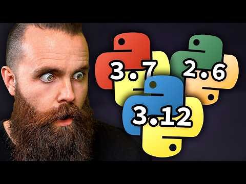 How I handle multiple Python Versions (pyenv)