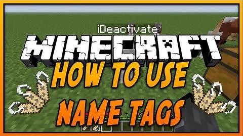 How to use Name Tags in Minecraft! (Minecraft 1.7.4) (2014) - HD